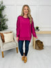 Ruffled Radiance Pullover