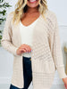 Throw It On Cardigan In Natural