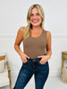 MOCO Signature Sleeveless Bodysuit in Mocha- Multiple Lengths!