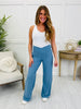 Last Minute Plans Pants In Dusty Blue
