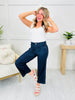 Judy Blue Braid and Boujee Cropped Wide Leg Jeans