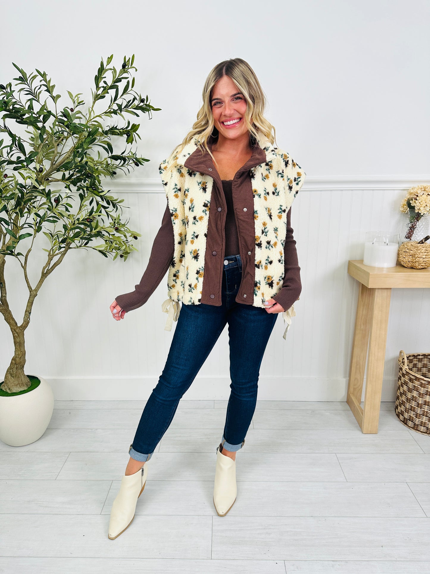Falling for Florals Vest