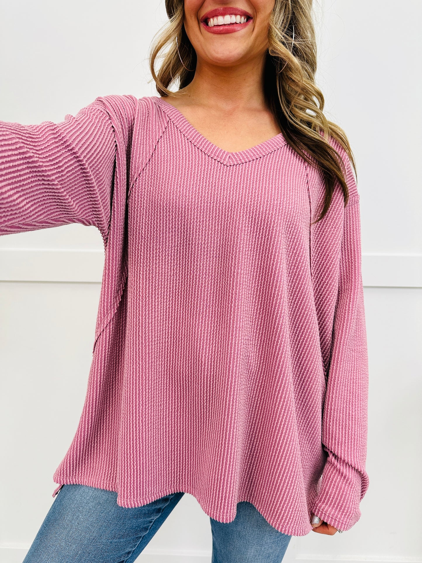 REG/CURVY Cozy and Corded Top - Multiple Colors!