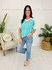 Sunny Daydream Top in Turquoise