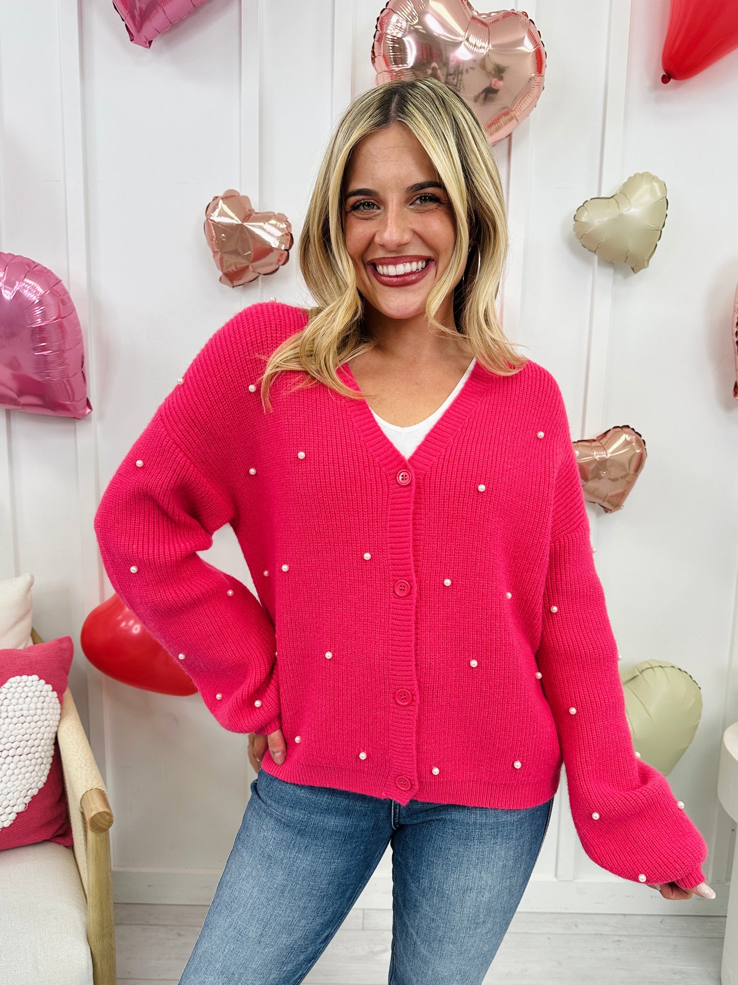 Pretty in Pink Cardigan