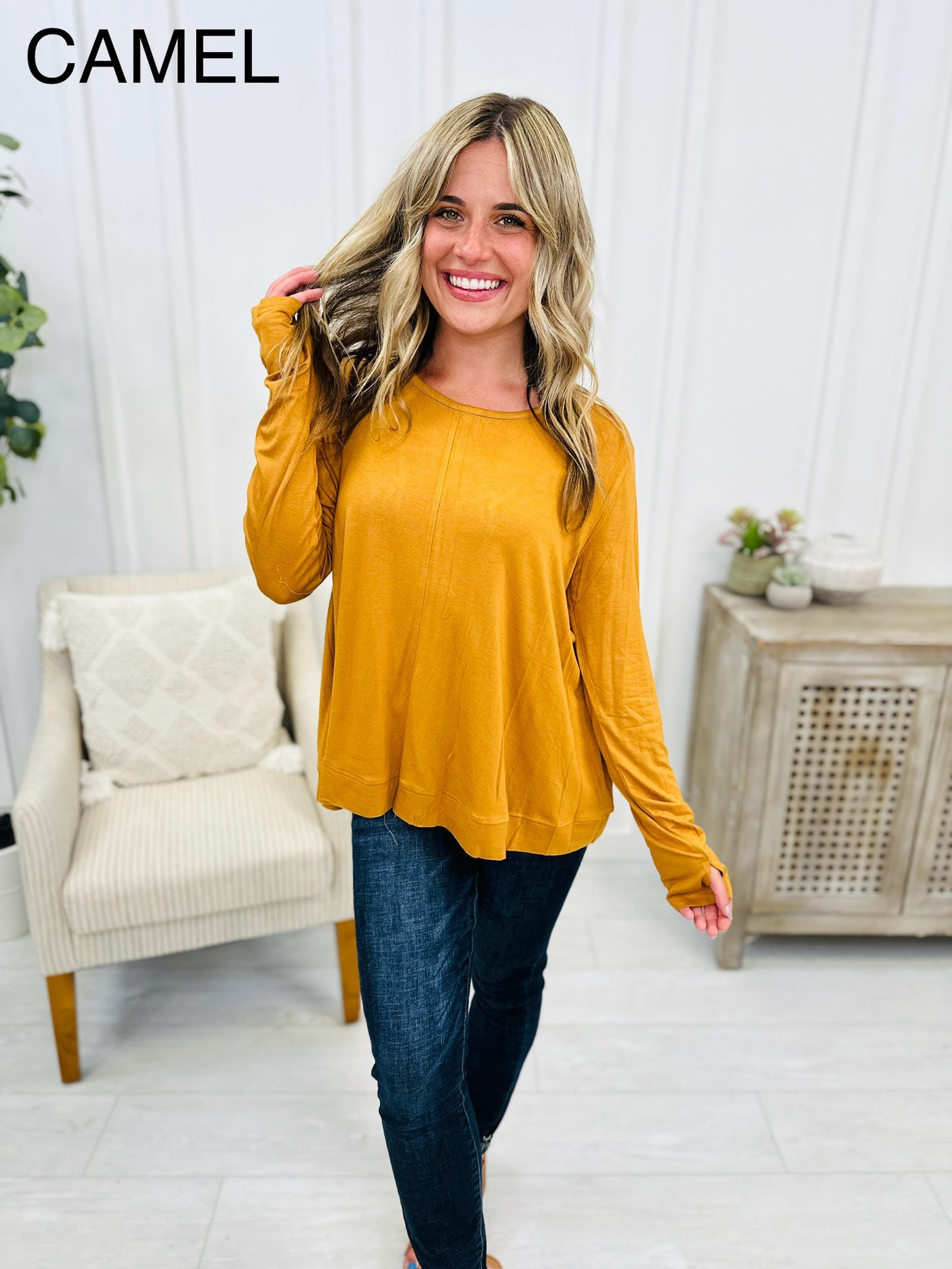 REG/CURVY Chic Edge Top- Multiple Colors!