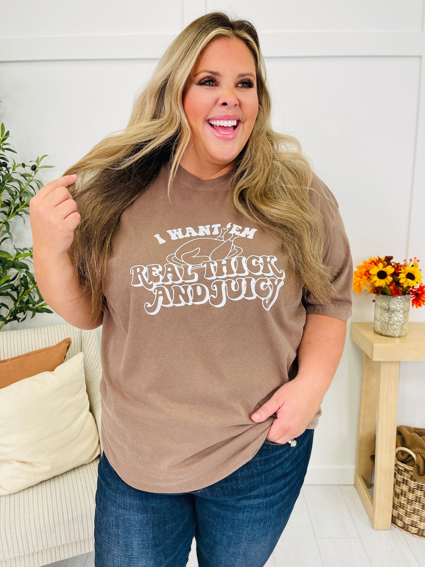 Real Thick and Juicy Graphic Tee