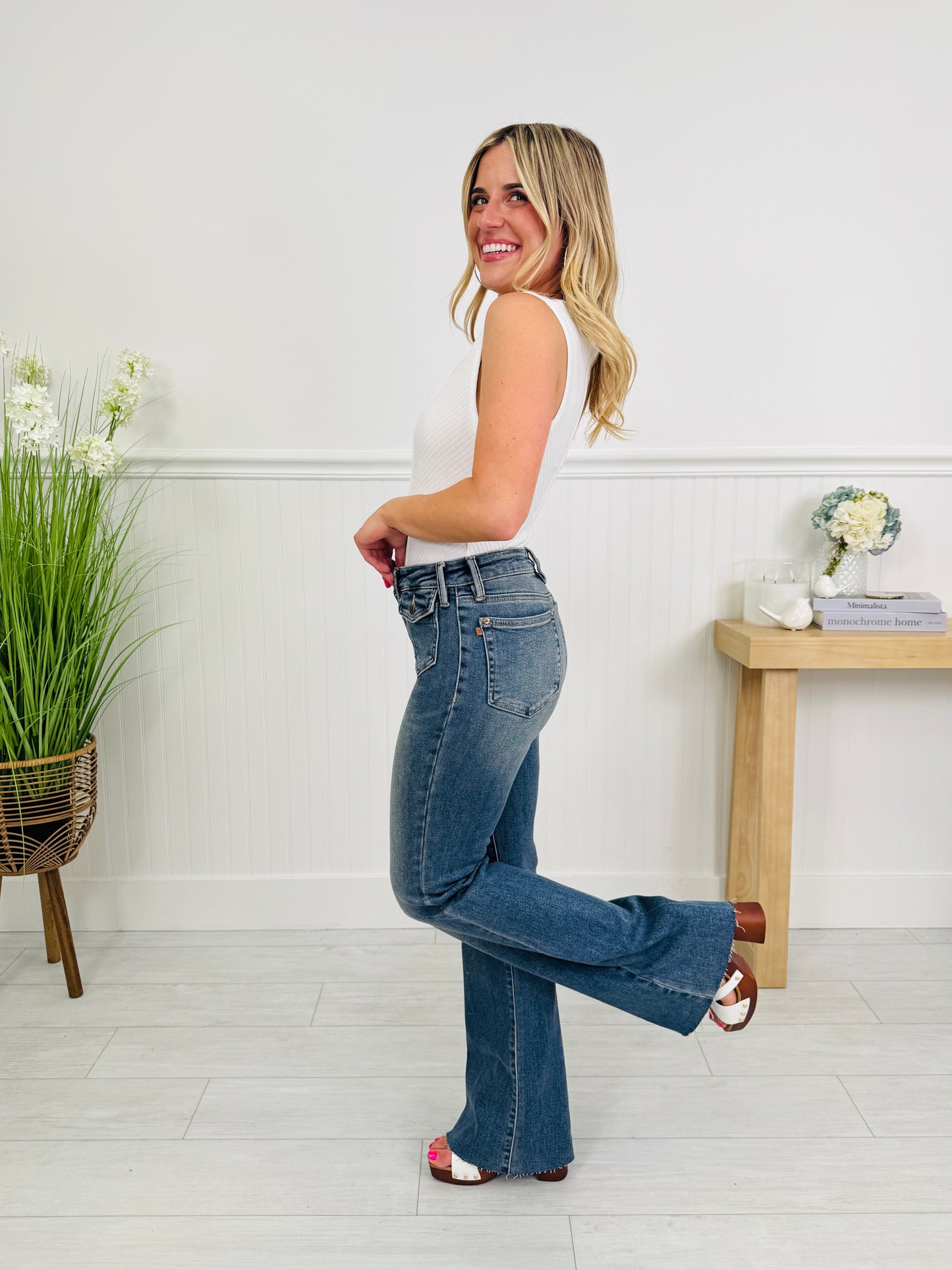 Judy Blue Flare Factor Jeans