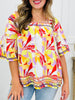 Sweet Magnolia Top In Spicy Lemon