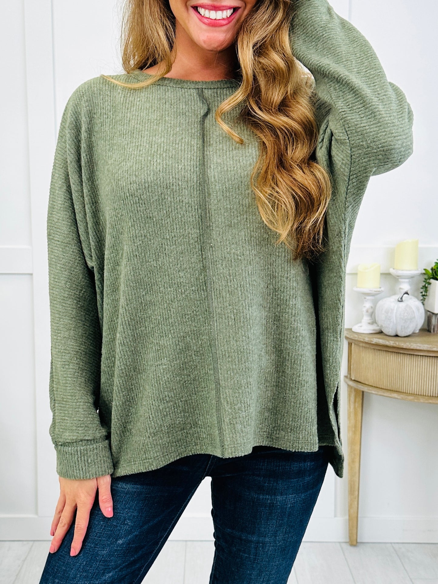 Crafted In Cozy Top In Multiple Colors
