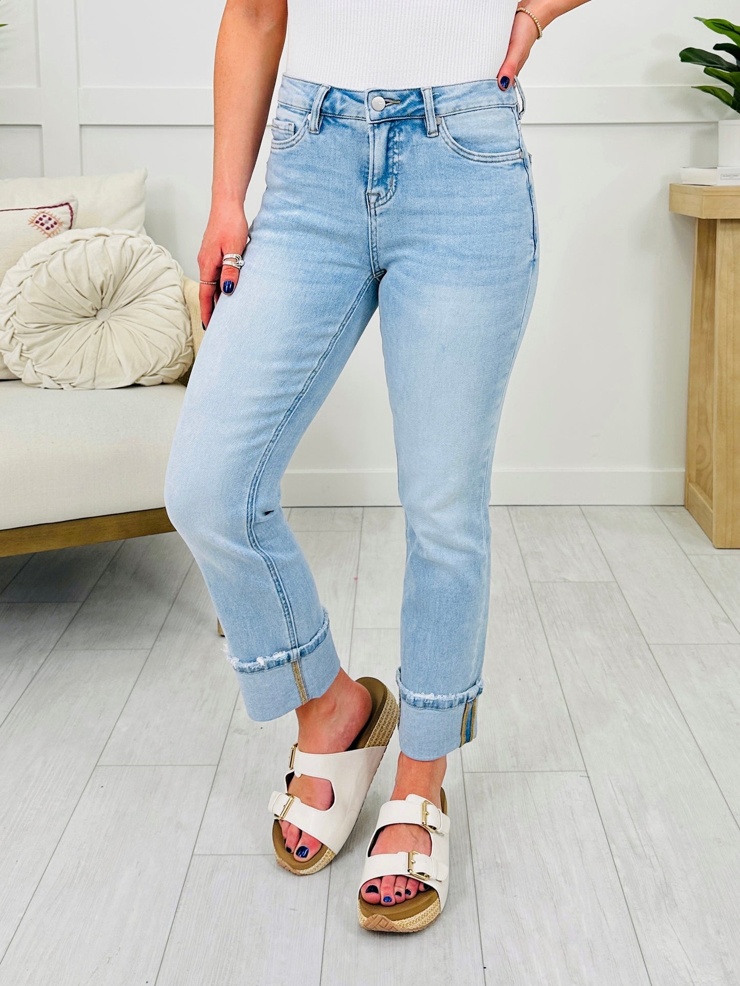 Set it Straight Tummy Control MOCO Exclusive Straight Leg Jeans