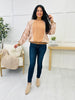 Indecisive Mood Sweatshirt In Latte