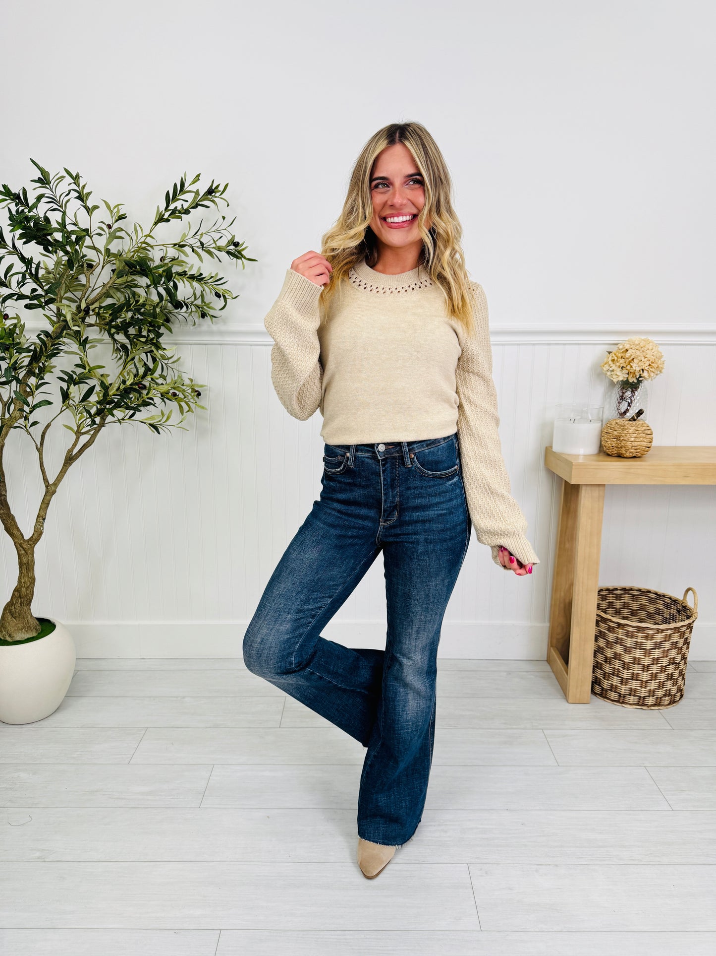 Judy Blue Trifecta Flare Tummy Control Butt Lifting Flare Jeans