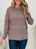 Threaded Hearts Sweater- Multiple Colors!