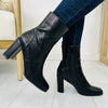 Edge of Midnight Booties In Black