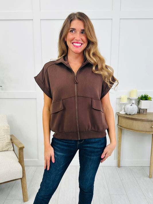 Here for the Ride Jacket In Espresso