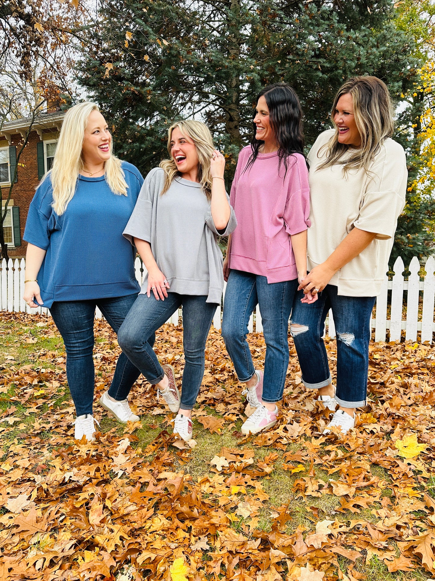 REG/CURVY Easy Living Pullover- Multiple Colors!