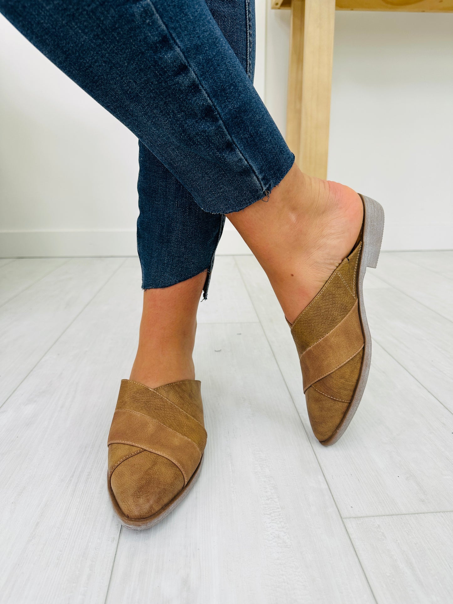 Modern Crossroads Mules In Tan