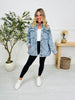 Quilted Comfort Denim Jacket