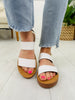 Step Right Up Sandals in White