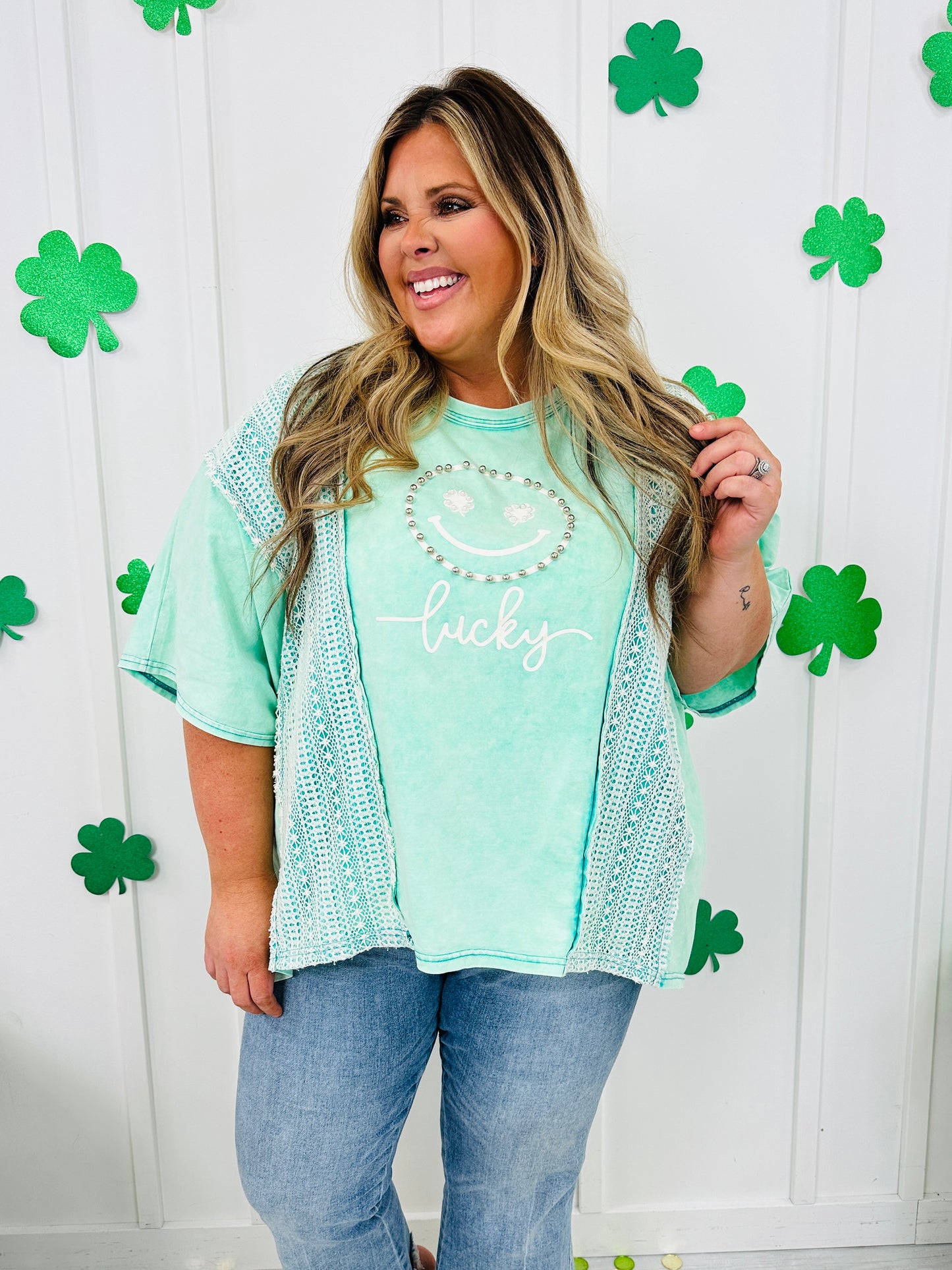 Smiles & Shamrocks Tee