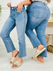 Take The Bait Slim Straight Cropped Jeans With Tummy Control