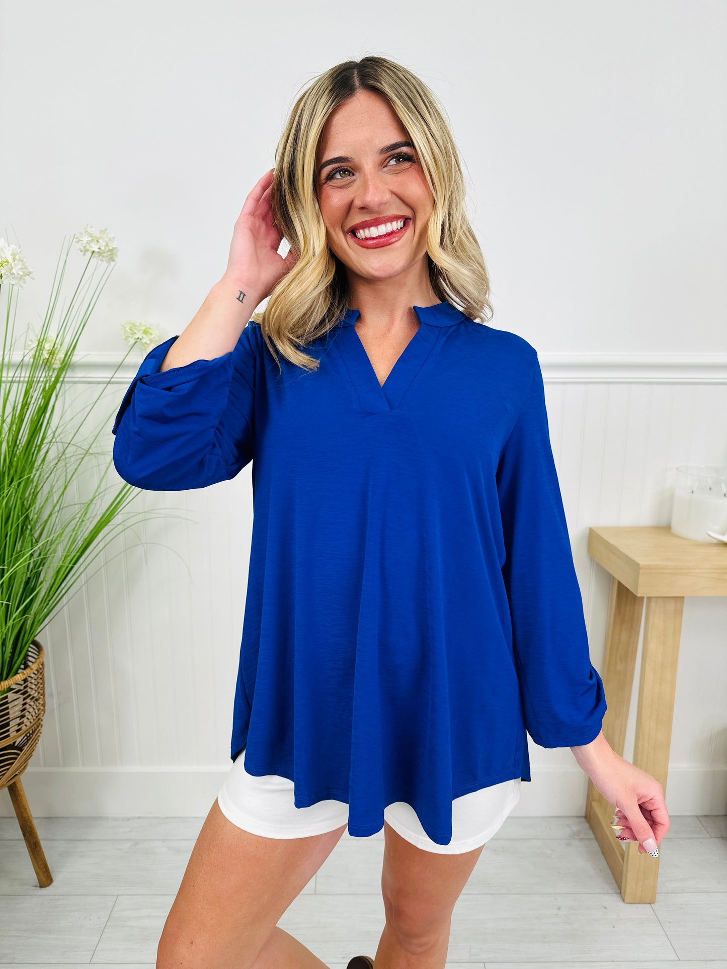 Ready on Repeat Top In Multiple Colors