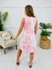 Flow And Flare Dress in Light Pink