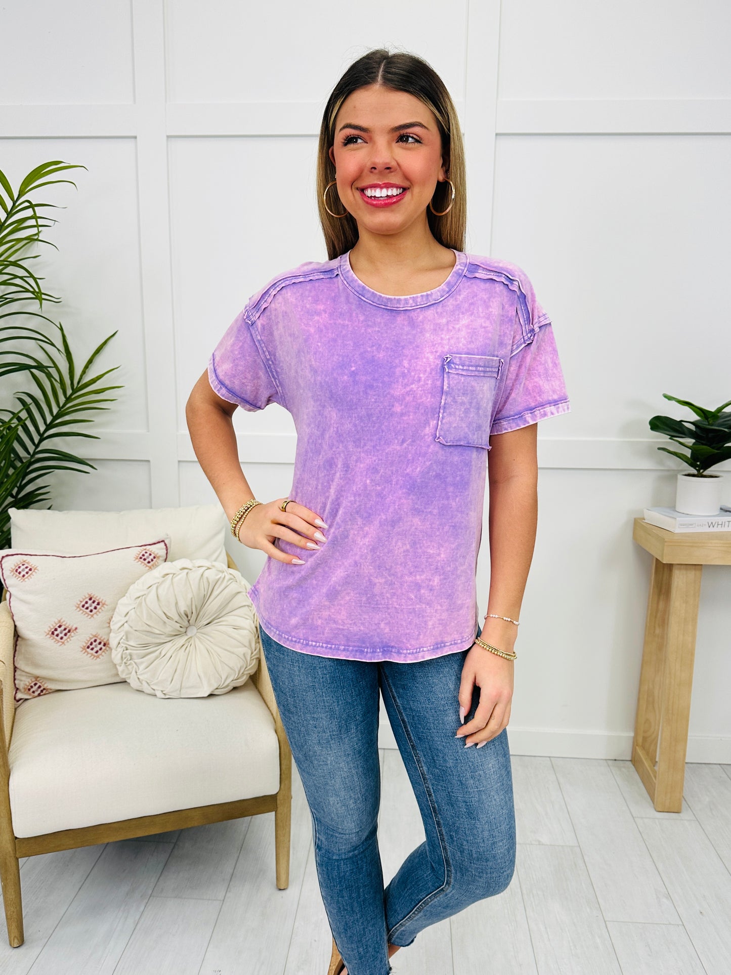 DOORBUSTER! Faded Comfort Top- Multiple Colors!