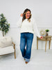 Made For Me Tummy Control Wide Leg Cuffed Jeans in Multiple Inseams