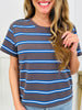 The Harbor Line Top In Charcoal