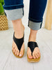 Breezy Elevation Sandals in Black