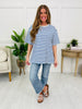 Laidback Lines Top In Multiple Colors