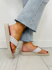 Seaside Keepsake Flip Flops In White