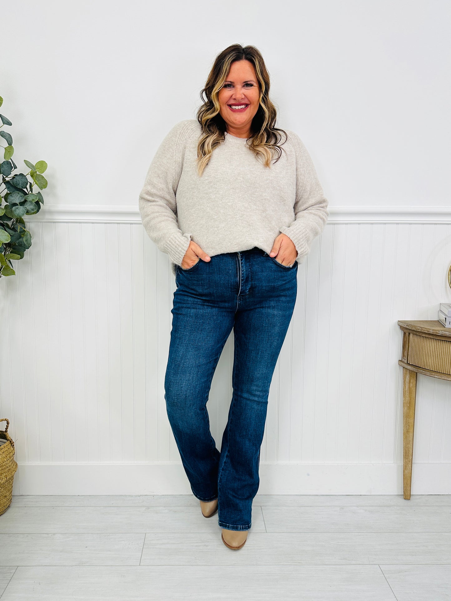 Judy Blue Meant To Be Tummy Control Bootcut Jeans in Three Inseams