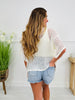 Shore Thing Cardigan in Ivory