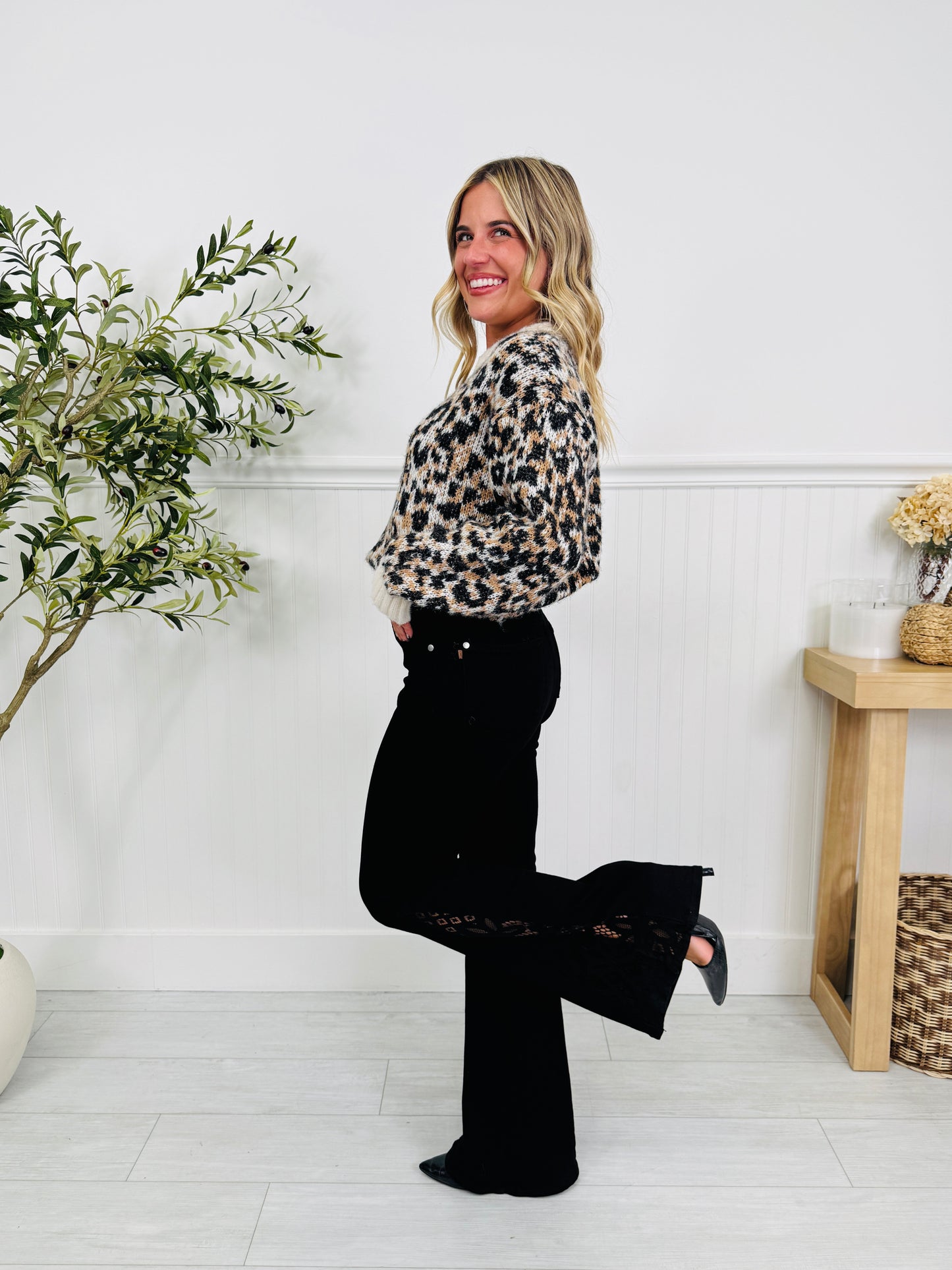 Judy Blue Lace Luxe Flare Jeans In Multiple Inseams