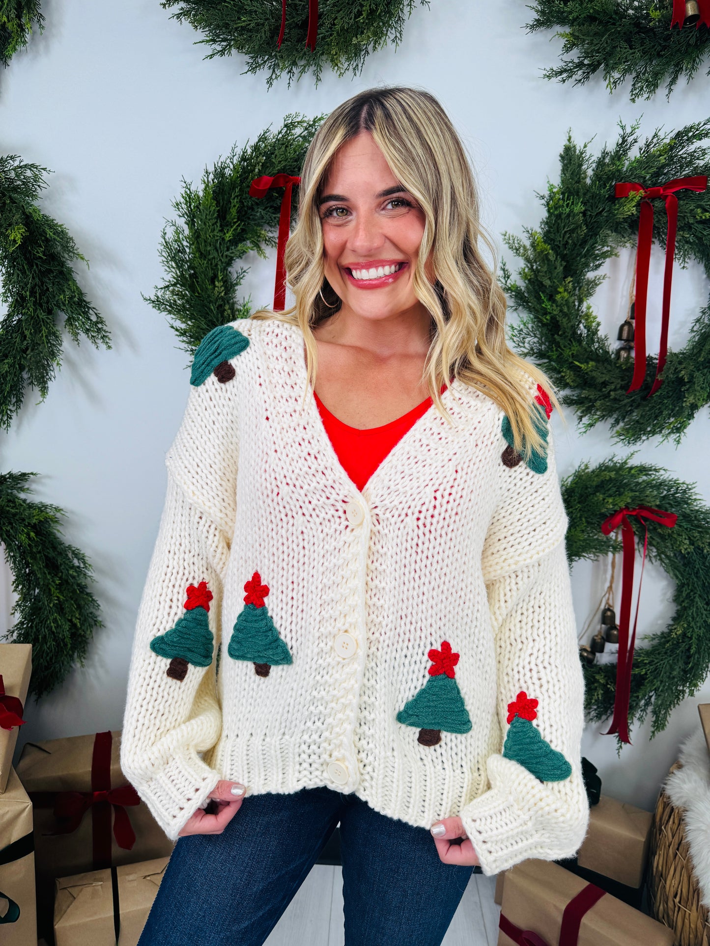 All Spruced Up Cardigan