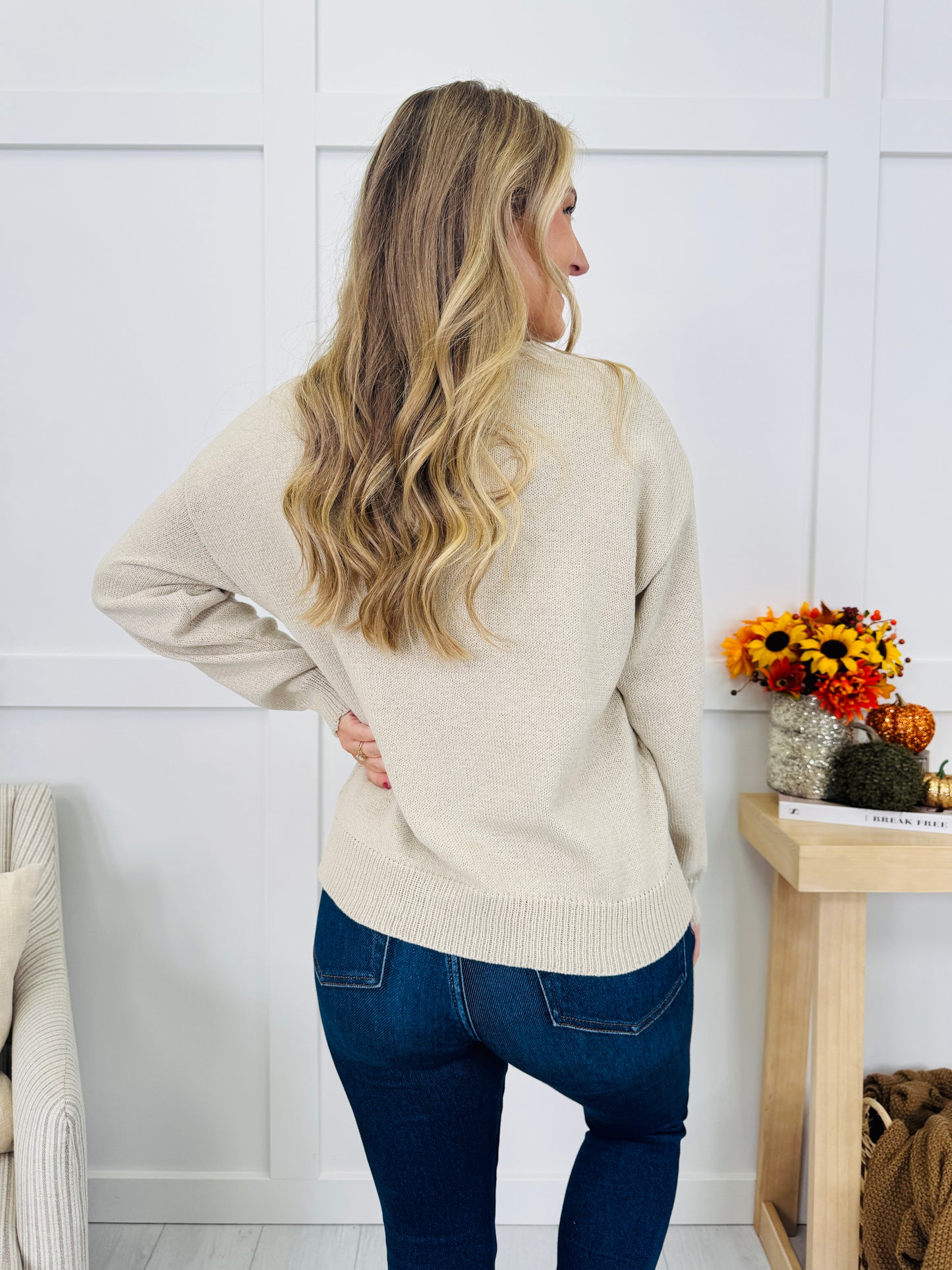 Shimmer And Spice Sweater