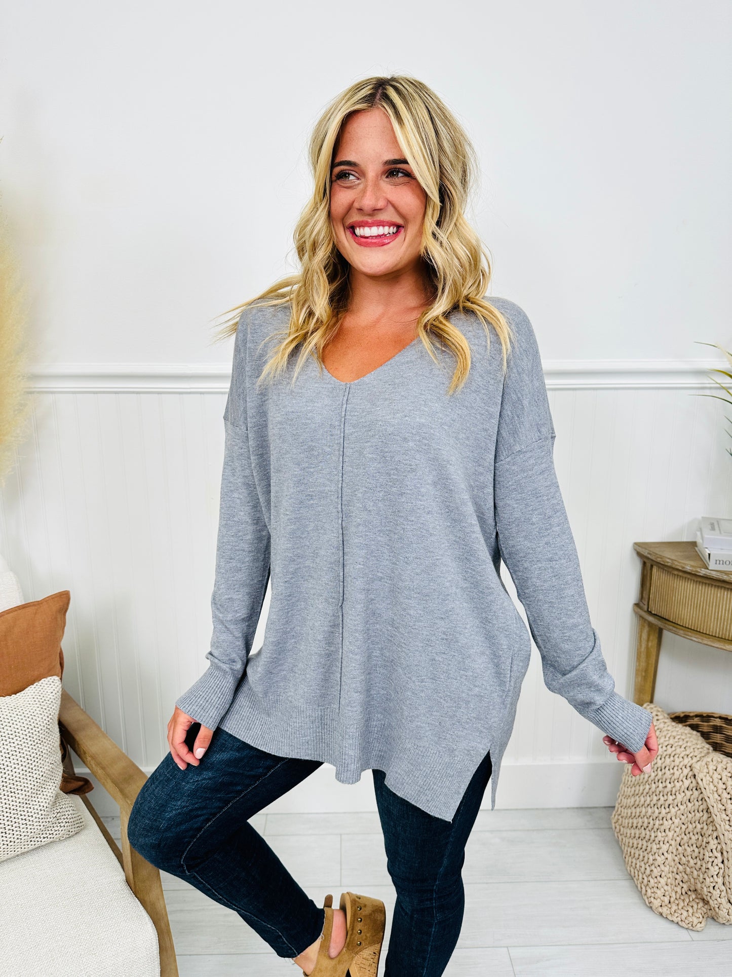 Fall Feels Sweater- Multiple Colors!