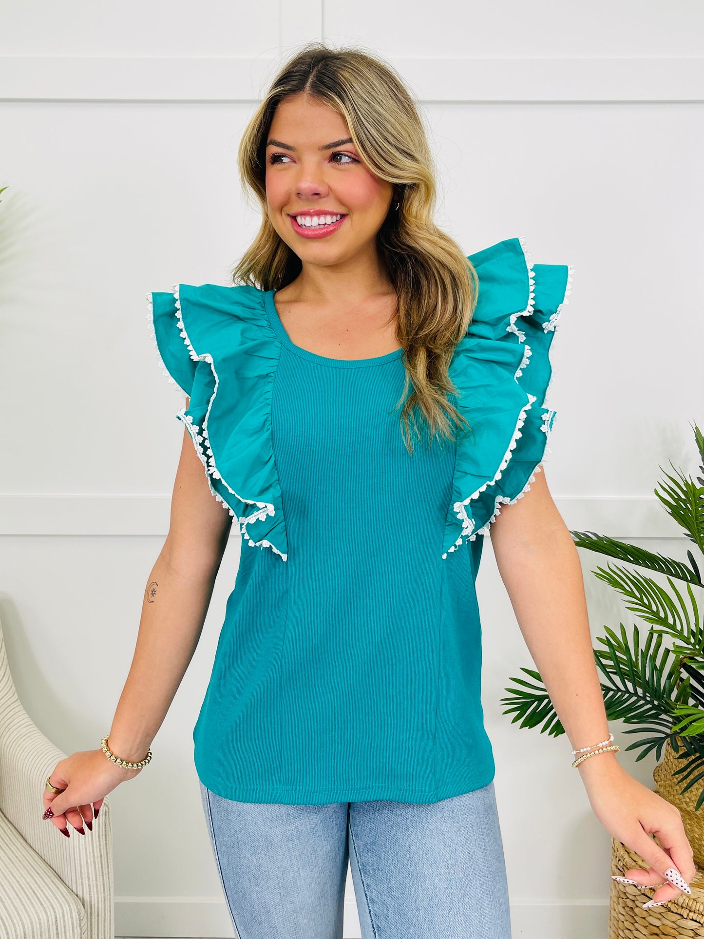 Twirl And Toss Top