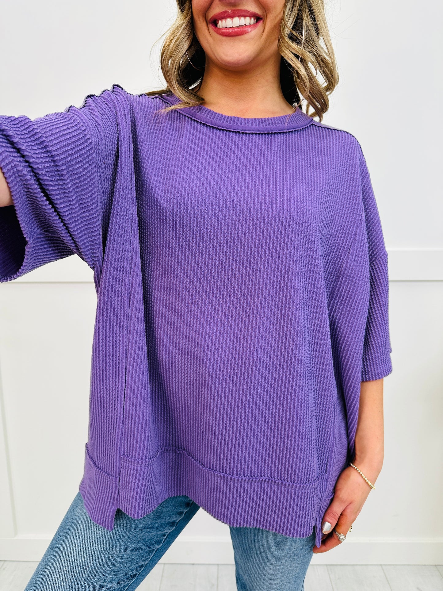 REG/CURVY Easy Living Pullover- Multiple Colors!