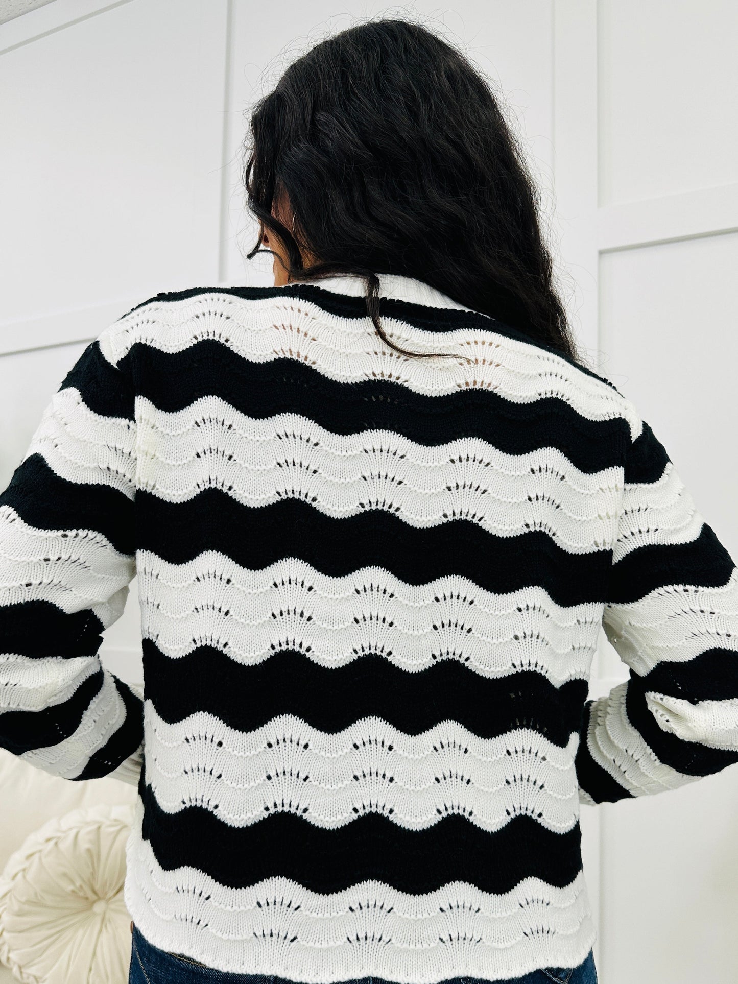 Striped Serenity Sweater