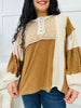 Ethereal Beauty Top In Oat Chocolate