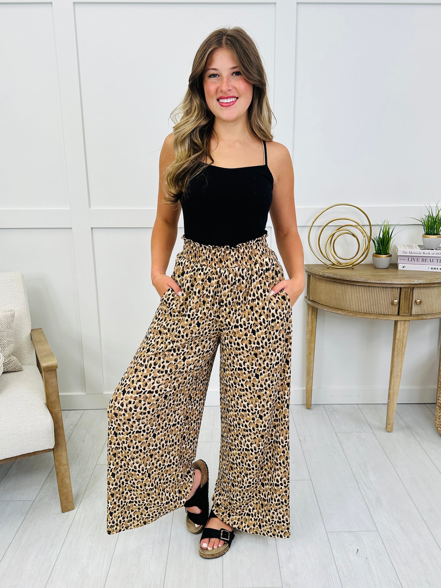 Fierce & Free Pants In Camel Mix