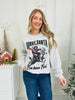Sorry Santa, I've Been Feral Graphic Crewneck Sweatshirt