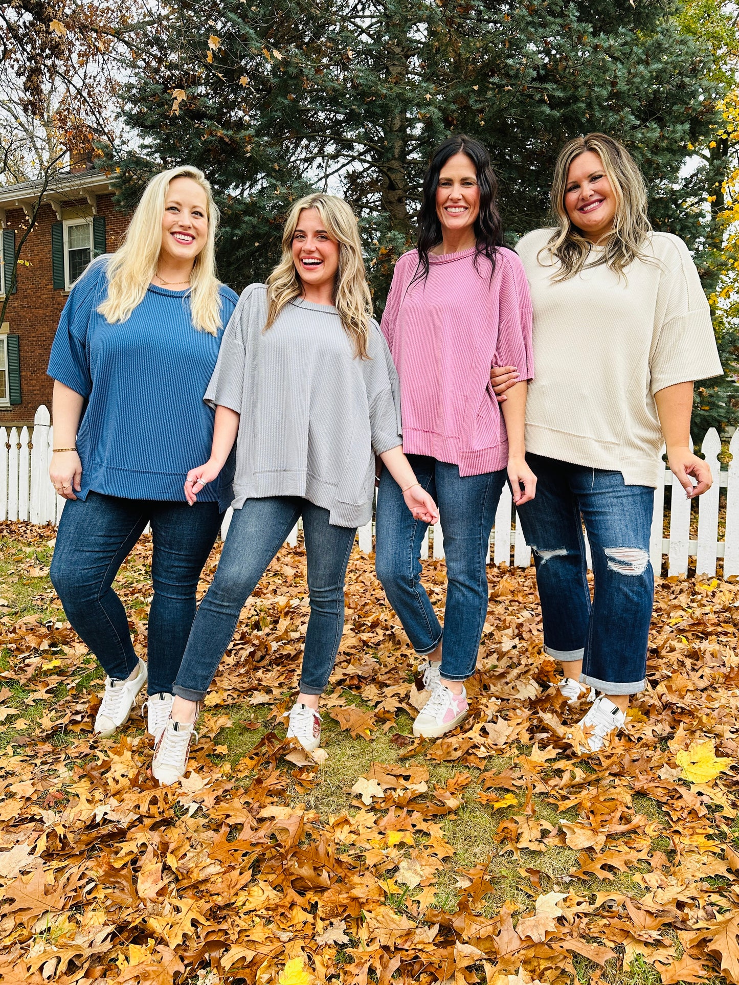 REG/CURVY Easy Living Pullover- Multiple Colors!