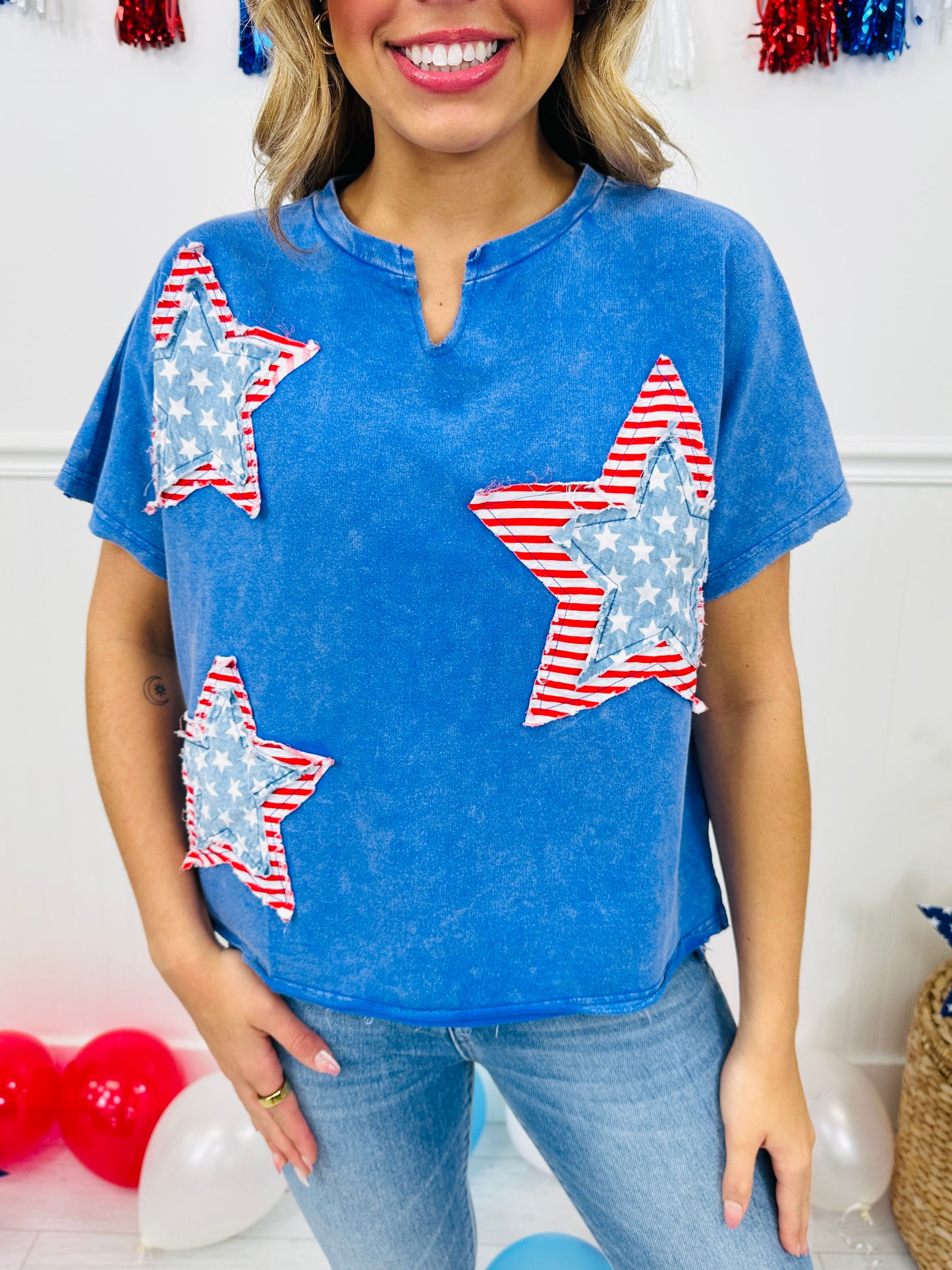 Liberty Stars Top