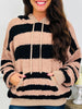 Cozy Crush Hoodie In Black Mocha