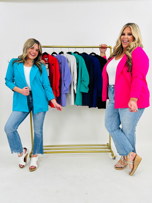 Boss Lady Magic Blazer- Multiple Colors!